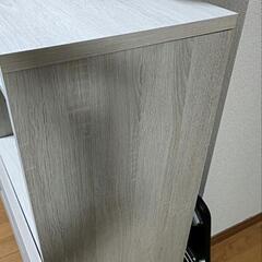 キャビネット 木製 組立済家具の画像