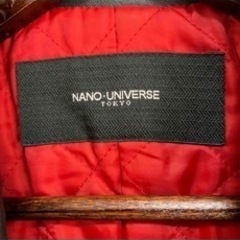 ナノユニバース ヴィンテージ加工ダブルライダース