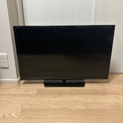 【お取引先決まりました】SHARP カラーテレビ ＋ Panasonic ブルーレイレコーダーのセット