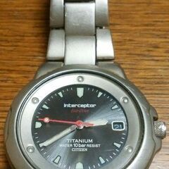 【無事受け渡し完了】CITIZEN　Interceptor Ec...