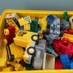 LEGO ブロック　デュプロ　レゴ　duplo 動物園　車　トラック　箱付きの画像