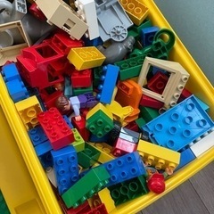 LEGO ブロック　デュプロ　レゴ　duplo 動物園　車　トラック　箱付きの画像