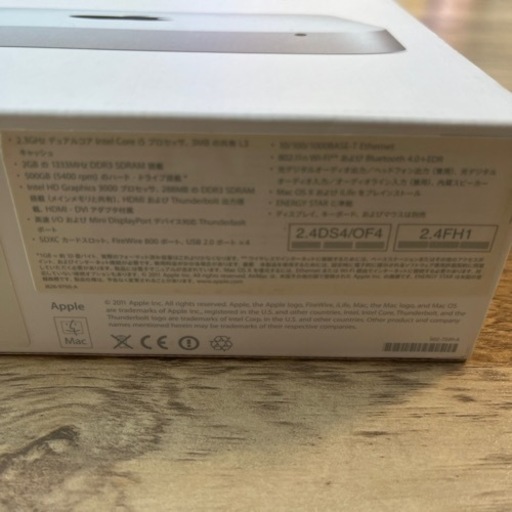 Mac mini（Mid 2011）A1347 ジャンク