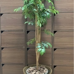 人工観葉植物 大型 観葉植物 フェイク 室内 おしゃれ 風水 造花 フェイクグリーンの画像