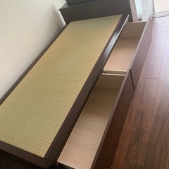収納付き畳ベッドの画像