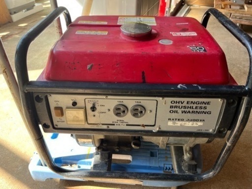 YAMAHA 発電機！動きます！