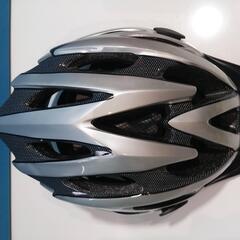 【美品】自転車用ヘルメット 55-59㎝ サギサカ MV29 シルバーの画像