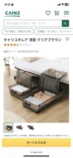 カインズ　収納ケース