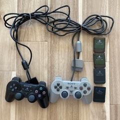 【PS2】本体・コントローラー・メモリーカード等の画像