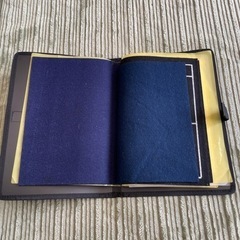 書道　ファイル型作品入れ　半紙下敷き収納の画像