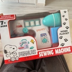 新品 スヌーピー ミシン