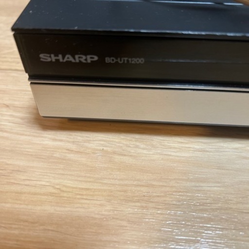 【大幅値下】SHARP Blu-rayレコーダー 1TB 3番組同時録画