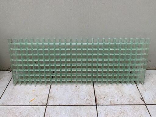 ★FRPグレーチング端材！★人気のクリア★商品棚や、天井、床、バルコニー等に！