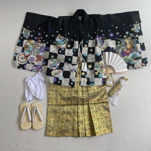 七五三　男の子　着物　袴セット