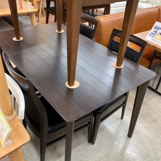 トレファクマーケット久喜店】飛騨産業ダイニング5点セットキツツキ 