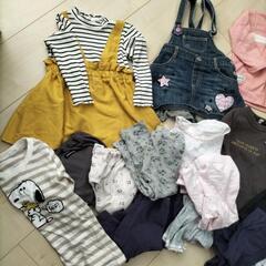(お話し中)90〜　秋冬　女の子　ベビー　子供服の画像