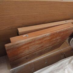 無料　無印良品　折りたたみテーブル＆折りたたみデスクの画像