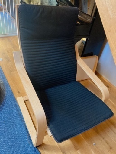 【美品】IKEA イケア　ポエング　1人かけソファ