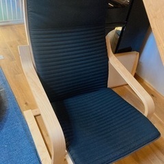 【美品】IKEA イケア　ポエング　1人かけソファ