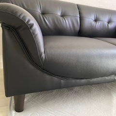 [お譲り先決まりました]美品 2人がけソファー の画像