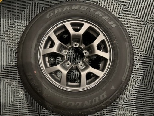 【引取限定】ジムニーシエラ 純正アルミ タイヤセット 5本 新車外し