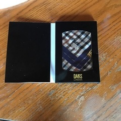 ハンカチ(DAKS)① 新品