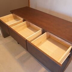 無印良品/MUJI｜サイドボードキャビネット｜収納棚｜ブラウン｜ 無印良品☆キャビネット☆サイドボード ☆ナチュラルモダン☆シンプル