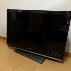 引き渡者決定致しました　SHARP 液晶テレビ　DVD、HDD内蔵