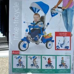 (値下げしました)新品未使用キッズ三輪車の画像