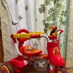 折りたたみ三輪車 それいけ！アンパンマン オールインワン