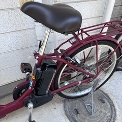 電動自転車 ブリヂストン バッテリー充電1回 小型 自転車 赤 ママ チャリ 電動自転車 ブリヂストン バッテリー充電1回 小型 自転車 赤 ママ チャリ