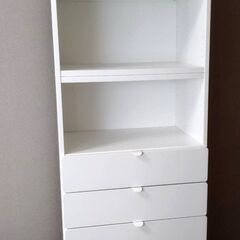 さらに値下げしました　美品　IKEA　食器棚　収納家具　本棚　ス...