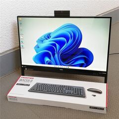 送料無料 フルHD 23.8型ワイド 一体型パソコン NEC GD254U/CB PC
