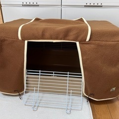SANKO うさぎ モルモット ハリネズミ 小動物 飼育ケージ カバーセットの画像