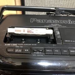 パナソニックカセットデッキの画像