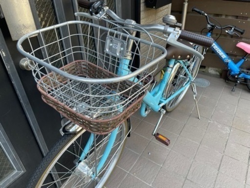 今年6月購入　24インチ　ブルー　子供用自転車