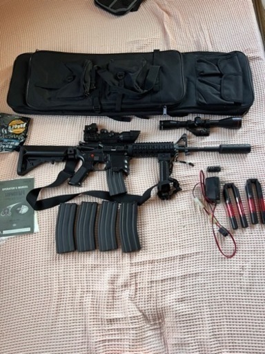 電動ガン　M4 フルセット
