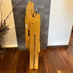 カトージ　KATOJI 木製ハイチェア　ベビーチェアの画像