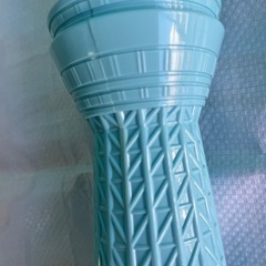 【値下げ！】スカイツリー　貯金箱・30センチ　水色の画像