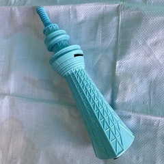 【値下げ！】スカイツリー　貯金箱・30センチ　水色の画像