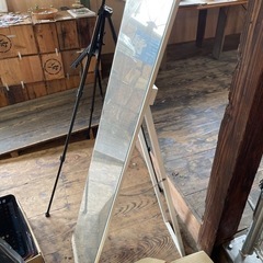 姿見 白 中古の画像