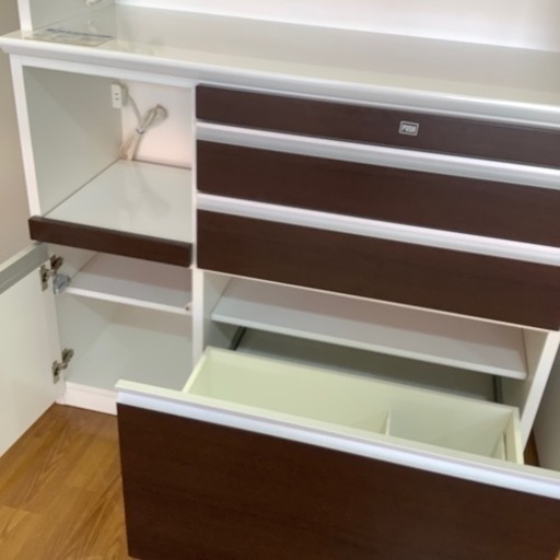 松田家具 2枚扉レンジボード【トレファク 川越店】