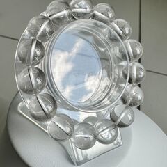 ヒマラヤ水晶ブレスレット[MvX3]大粒14mm　【式神封入】