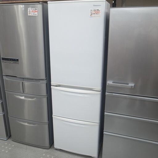 パナソニック 365L 冷蔵庫 NR-C372NL-W 2021年製 モノ市場半田店 119
