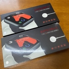 Apple Watch酷似モデル S9 PROMAX  LCD 2.02INCH 交換バンド付き ペアでどうぞの画像