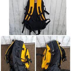 Woods OUTDOOR EQUIPMENT リュックサック 黒/黄 中古品の画像