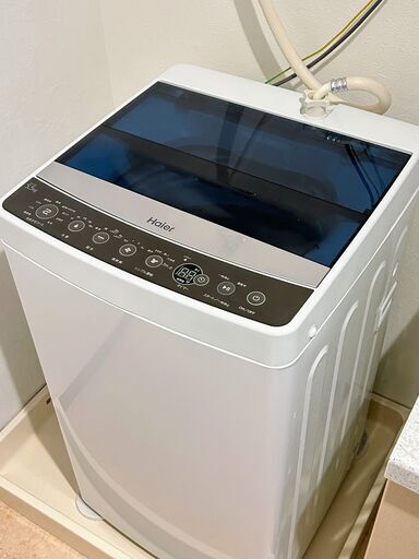 全自動洗濯機 ハイアール JW-C55A-K  Joy Series ブラック [洗濯5.5kg /乾燥機能無 /上開き ]