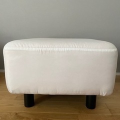 無印良品　オットマンの画像