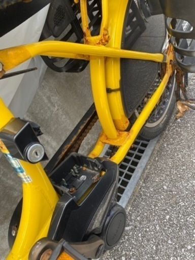 前後子ども乗せつき電動自転車　YAMAHA PAS Babby  PA20B