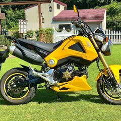 ホンダ　グロム　雨天走行無し　2000ｋｍ　黄色